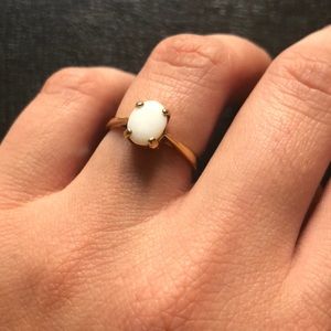 Vintage gold plated ring size 6